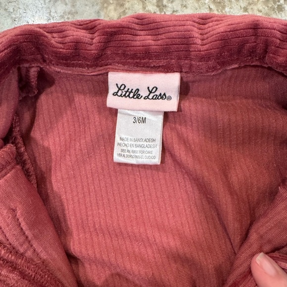 Little Lass jacket 3/6 month mauve - Picture 3 of 8